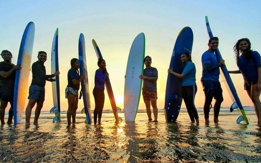 rajodi beach group pic