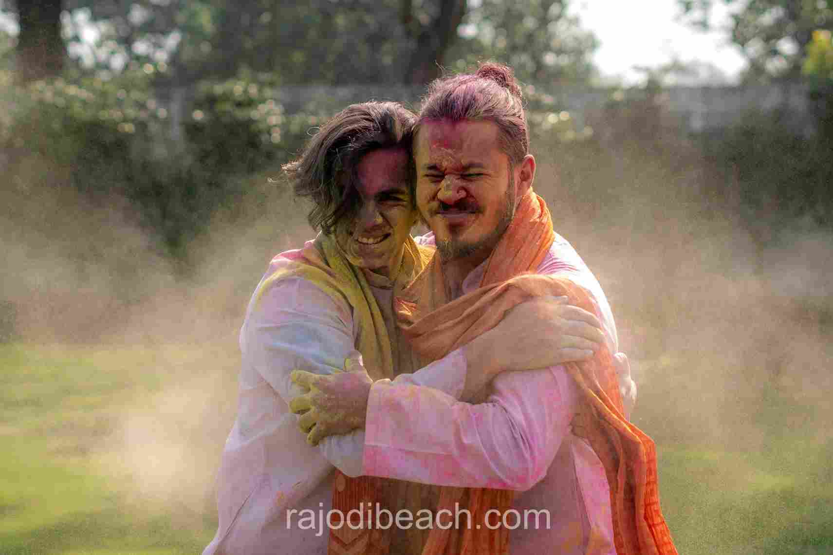 holi party Rajodi beach resort